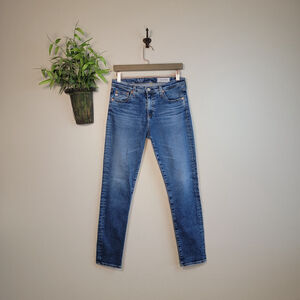 Adriano Goldschmied Skinny Jeans Prima Cigarette Ankle Slim Medium Wash 8 29 AG
